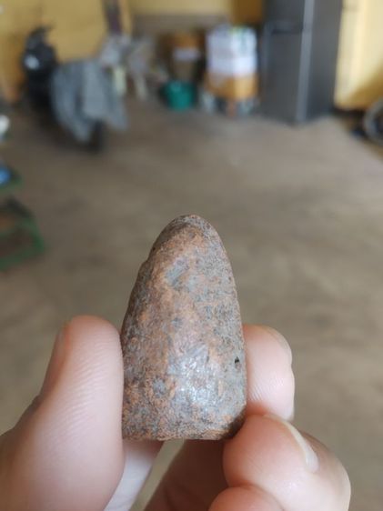 พระเนื้อดินผสมผง(พระพิมพ์พระรูปเหมือนพระหลวงปู่ทวดหลังเรียบ(เนื้อออกสีส้มเข้ม)(ไม่ทราบเกจิที่สร้าง)(070305))พระบ้านพระเครื่องรางของมงคล รูปที่ 9