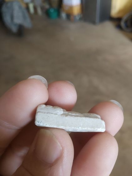 พระเนื้อว่านผสมผง(พระรูปเหมือนพระหลวงปู่ทวด(เนื้อสีขาว)(วัดหัวโป่ง)(จังหวัดราชบุรี))พระบ้านพระเครื่องรางของมงคล รูปที่ 9