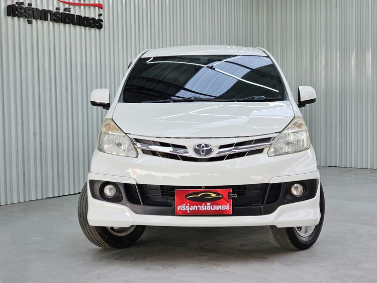 Toyota Avanza 2014 1.5 G Utility-car เบนซิน ไม่ติดแก๊ส เกียร์อัตโนมัติ ขาว รูปที่ 2