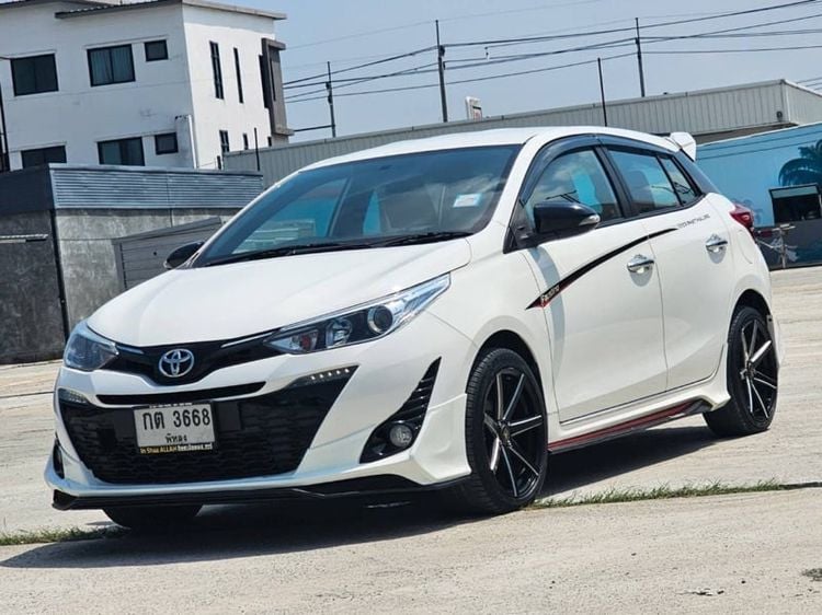 Toyota Yaris 2019 1.2 G Plus Sedan เบนซิน เกียร์อัตโนมัติ ขาว รูปที่ 1