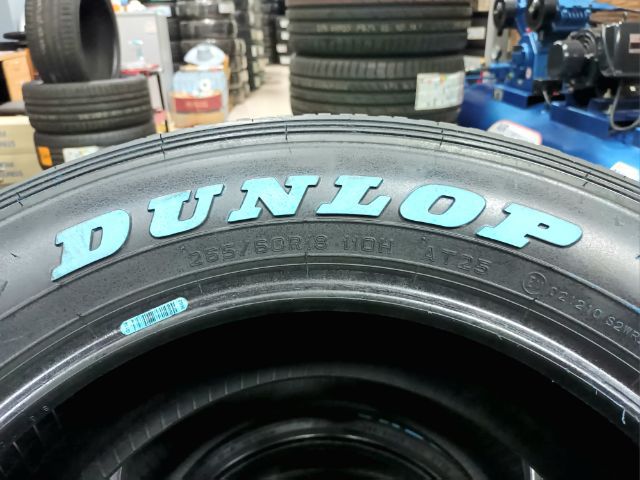 Dunlop 265 60 18 ปลายปี23 ยางใหม่ค้างปี ประกันบวม 2 ปี ใส่ฟรี-ส่งฟรี(เก็บเงินปลายทาง)ชุดละ 18800.-NET รูปที่ 7