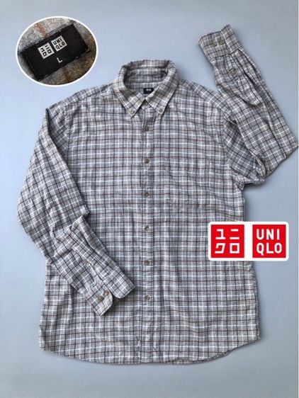 Uniqlo เสื้อเชิ้ตชาย (L)