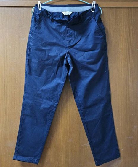 Giordano trousers :  สีจริงสีกรม:160:64 A เอว 30 ยาว 35 นิ้ว  รูปที่ 5