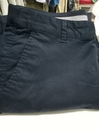 Giordano trousers :  สีจริงสีกรม:160:64 A เอว 30 ยาว 35 นิ้ว  รูปที่ 3