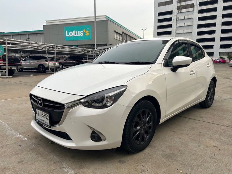 Mazda Mazda 2 2019 1.3 Sports Sedan เบนซิน ไม่ติดแก๊ส เกียร์อัตโนมัติ ขาว รูปที่ 3