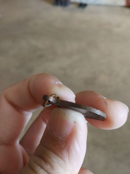 พระเหรียญเนื้อทองแดงพิมพ์เล็ก(พระสิงห์บูราจารย์(แป้น)หลังพัดยศวัดกระทุ่มปี่(จังหวัดสิงห์บุรี))พระบ้านพระเครื่องรางของมงคล รูปที่ 16