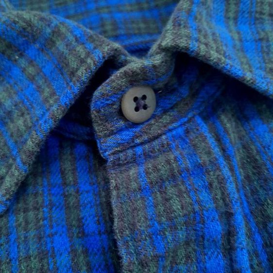 45 Rpm 
indigo dye 
colored cotton
plaid shirts
made in Japan
🎌🎌🎌 รูปที่ 3