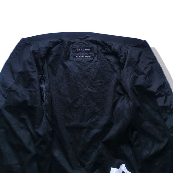 Zara Man Black Bomber Jacket รอบอก 45” รูปที่ 6