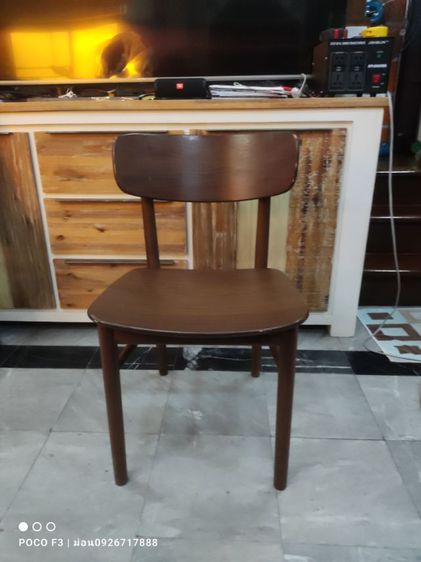 Import Walnut Wood Round Chair by MUJI เก้าอี้ดีไซน์ไม้วอลนัทแท้ งาน Rare Item by MUJI สวยสมบูรณ์ครับ รูปที่ 9