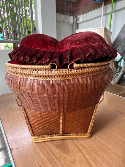 ชุดนํ้าชาตะกร้าสานโบราณ รูปที่ 7