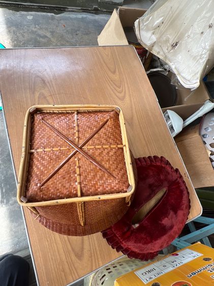 ชุดนํ้าชาตะกร้าสานโบราณ รูปที่ 8