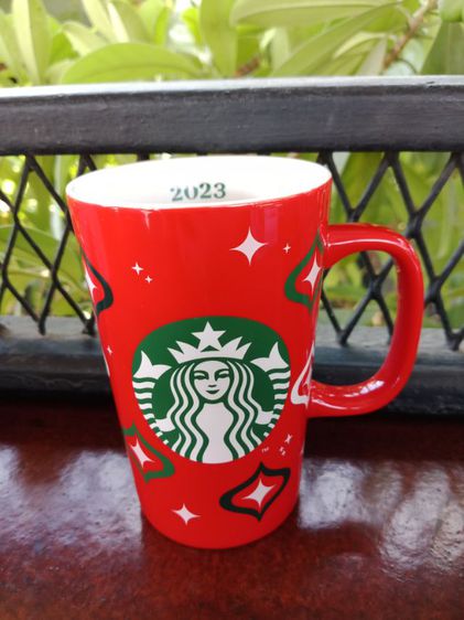 แก้วสตาร์บัคส์ SM-12OZ Red Cup 2023 Starbucks สินค้าใหม่ มือ1 ส่งฟรี รูปที่ 6