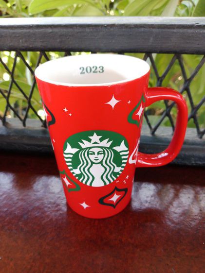 แก้วสตาร์บัคส์ SM-12OZ Red Cup 2023 Starbucks สินค้าใหม่ มือ1 ส่งฟรี รูปที่ 2