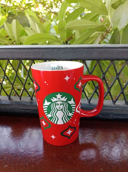 แก้วสตาร์บัคส์ SM-12OZ Red Cup 2023 Starbucks สินค้าใหม่ มือ1 ส่งฟรี รูปที่ 5