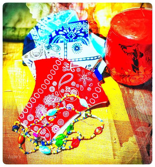 แมสเย็บมือทั้งชิ้นผ้า3ชั้นหลากสี รูปที่ 5