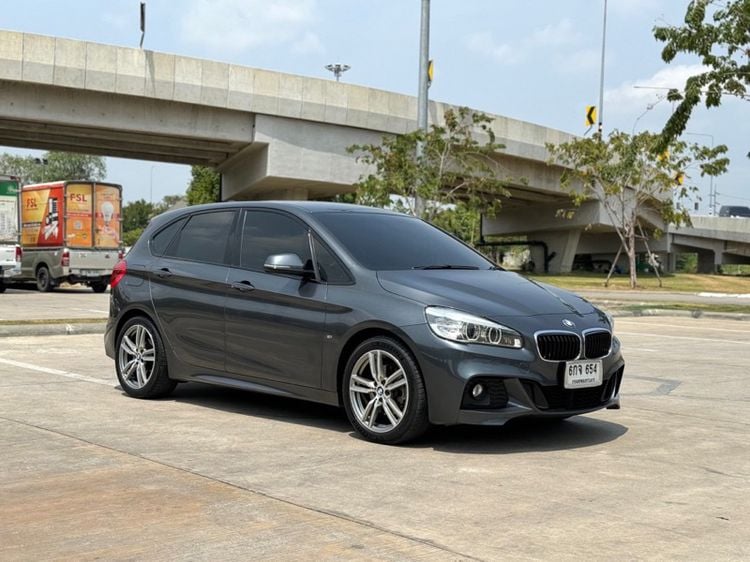 BMW Series 2 2015 218i Sedan เบนซิน ไม่ติดแก๊ส เกียร์อัตโนมัติ เทา รูปที่ 1