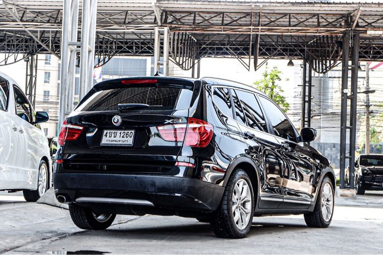BMW X3 2014 2.0 xDrive20d Highline 4WD Utility-car ดีเซล ไม่ติดแก๊ส เกียร์อัตโนมัติ ดำ รูปที่ 4