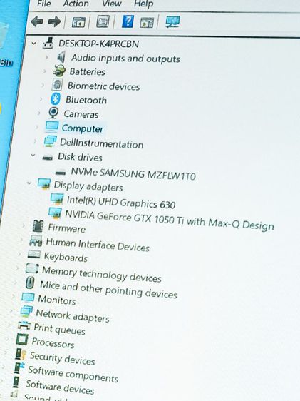Dell XPS15 , 32G ram , การ์ดจอแยก สำหรับมืออาชีพด้านกราฟฟิก รูปที่ 10