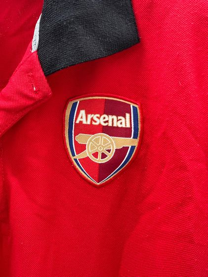 เสื้อคอปก Nike Arsenal สีแดง Size M รูปที่ 4