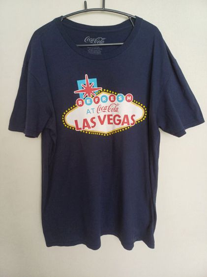 At Coca Cola Las Vegas T-shirt Size XL
เสื้อยืด สีกรมท่า  รูปที่ 3