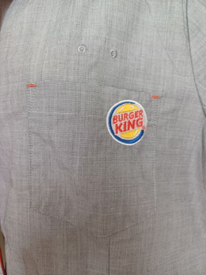 Burger King Female Manager Uniform  USA. L Asia 2XL รูปที่ 3