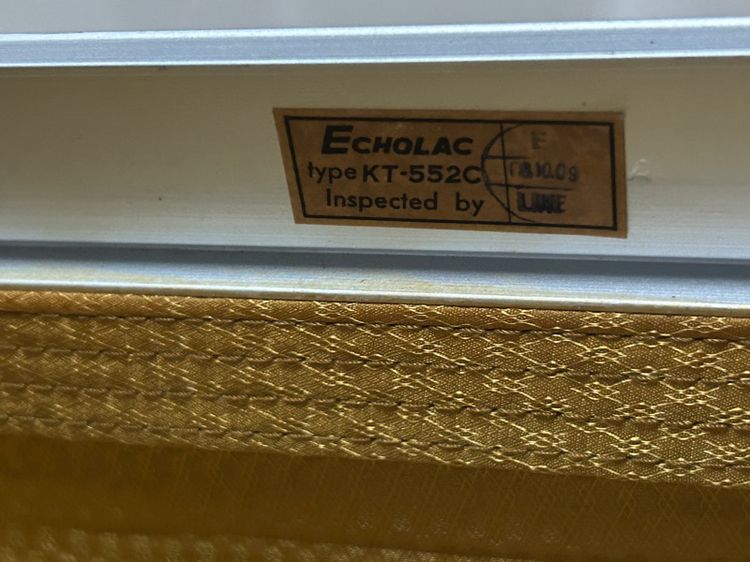 กระเป๋าเดินทาง  Vintage Retro ECHOLAC Travel Luggage Bag   รูปที่ 9