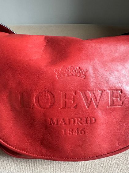 กระเป๋าสะพาย Loewe แท้วินเทจ สีสด รูปที่ 6