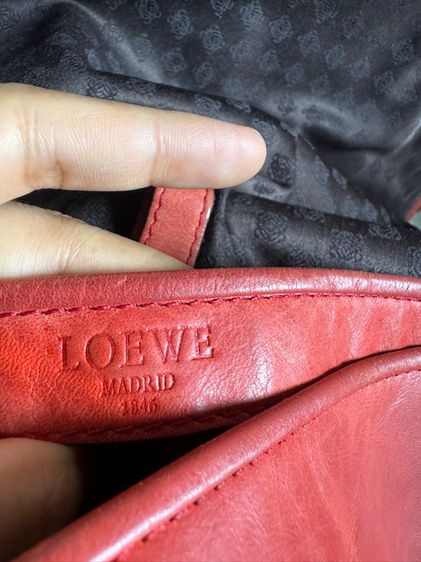 กระเป๋าสะพาย Loewe แท้วินเทจ สีสด รูปที่ 16