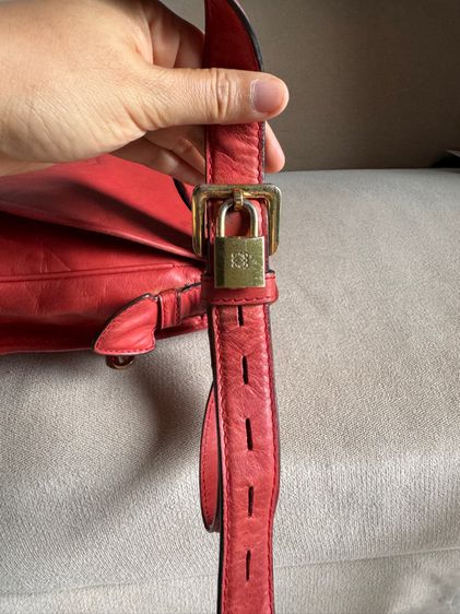 กระเป๋าสะพาย Loewe แท้วินเทจ สีสด รูปที่ 7