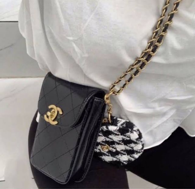 Chanel Duo Bag With Chain VIP Gift รูปที่ 8