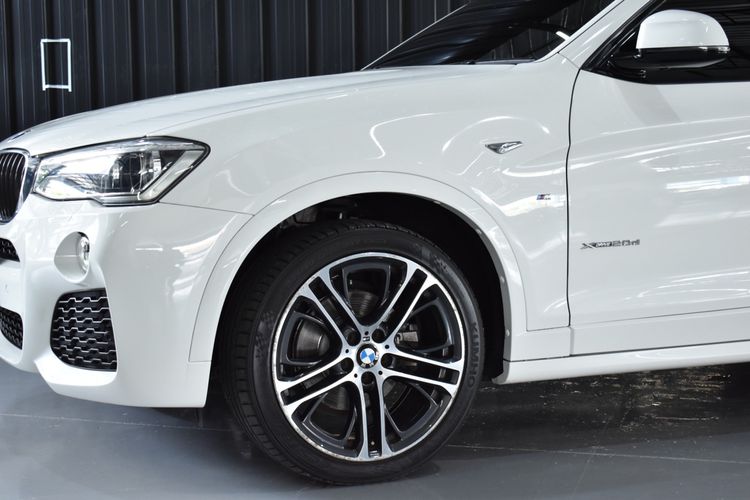 BMW X4 2017 2.0 xDrive20d M Sport 4WD Utility-car ดีเซล ไม่ติดแก๊ส เกียร์อัตโนมัติ ขาว รูปที่ 2
