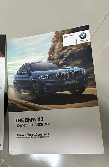 คู่มือประจำรถ ติดรถ BMW X1 X3 series 5 และBenz e class พร้อมซองหนังบางรุ่น ฉากกันแดดหน้ารถ Benz ของแท้ทั้งหมด รูปที่ 7