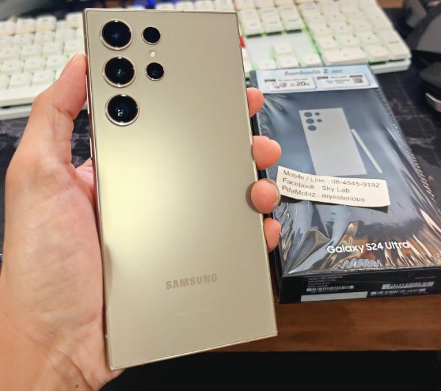 Samsung อื่นๆ 512 GB แลก-ขาย S24 Ultra 512g Titanium Gray ใหม่มือหนึ่ง เครื่องเปล่า มี Careplus ผ่าน Shopee ได้