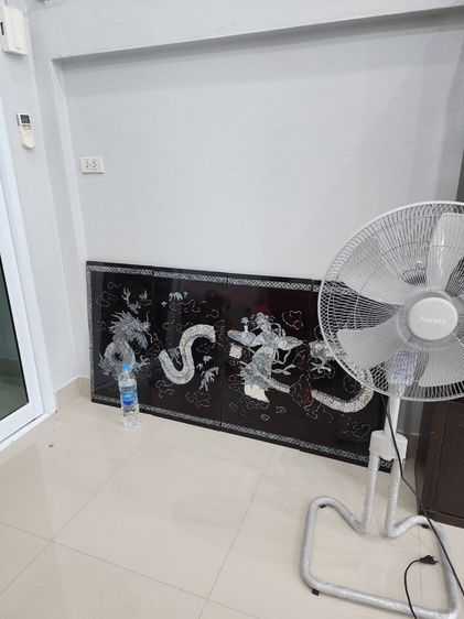 ไม้ แกะสลัก เคลือบ ฝังมุก เดิมๆ เก่าเก็บ หายาก วินเทจ โบราณ 4 ชิ้น หายาก รูปที่ 2