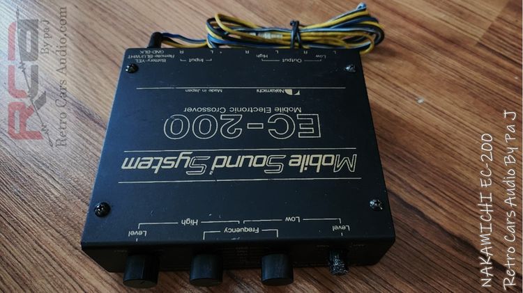 นากามิชิ EC-200 เครื่องเสียงรถยนต์ รูปที่ 2