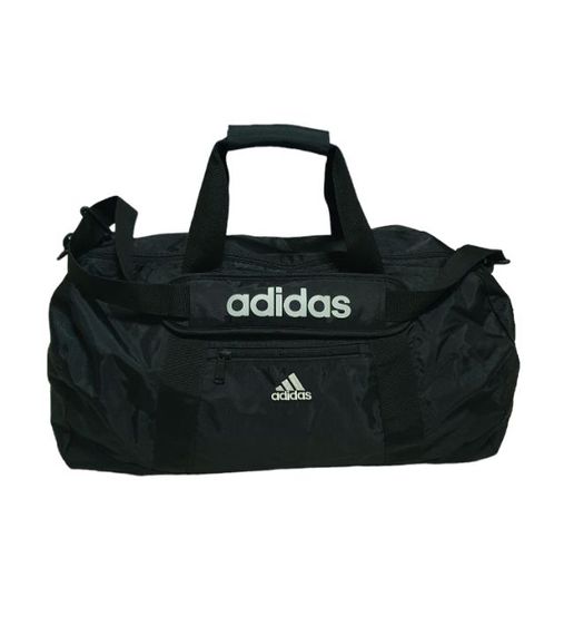 กระเป๋ายิมดัฟเฟิลแบบถือและสะพายข้าง ยี่ห้อ Adidas Unisex Essentials Linear สีดำใบใหญ่ของแท้ รูปที่ 2