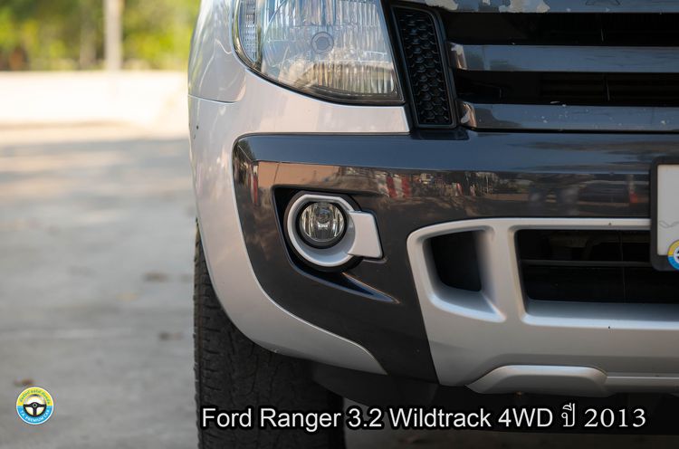 Ford Ranger 2013 3.2 Wildtrak 4WD Pickup ดีเซล ไม่ติดแก๊ส เกียร์อัตโนมัติ เทา รูปที่ 4