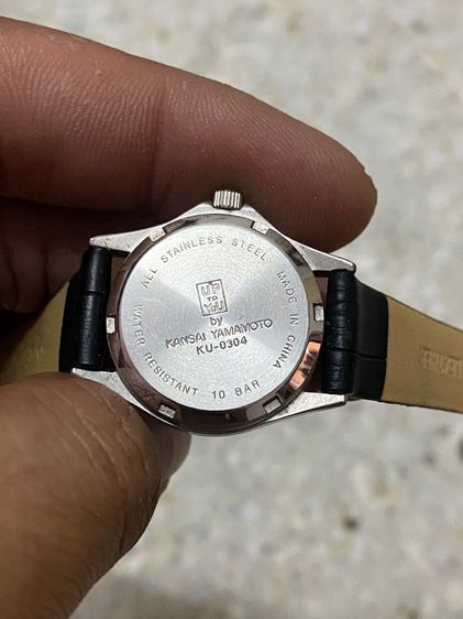 นาฬิกายี่ห้อ KANSAI  Yamamoto ของแท้มือสอง เลดี้ไซส์  สายเปลี่ยนใหม่  550฿ รูปที่ 2