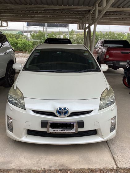 Toyota Prius 2011 1.8 Hybrid Sedan ไฮบริด ไม่ติดแก๊ส เกียร์อัตโนมัติ ขาว