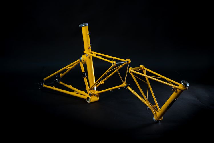 เฟรมจักรยาน Moulton SST สี Camel Yellow รูปที่ 3