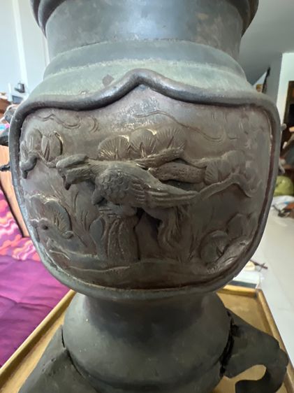 กระถางสำริดโบราณ รูปที่ 3