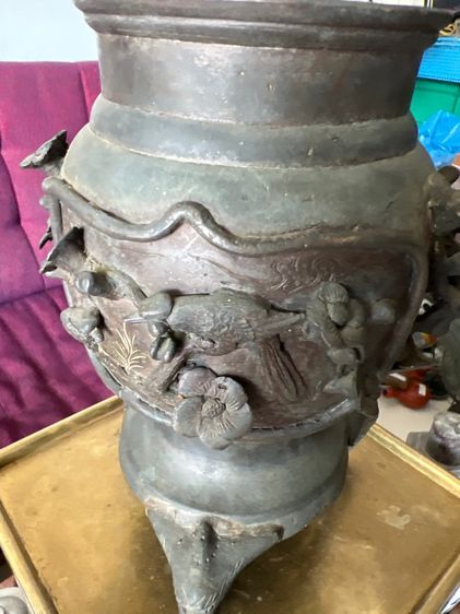 กระถางสำริดโบราณ รูปที่ 10