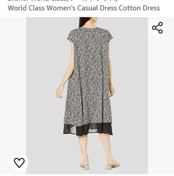 World Class Cotton Dress Oversize 
เดรสลำลอง รอบอก 52" รูปที่ 11