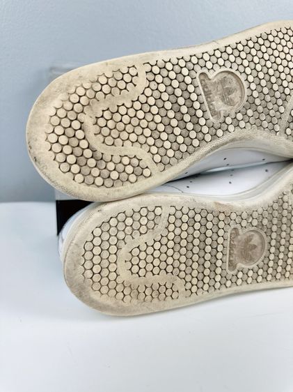 รองเท้า Adidas Sz.9.5us43.5eu27.5cm รุ่นStan Smith สีขาว สภาพสวยงาม ไม่ขาดซ่อม ใส่เที่ยวลำลองหล่อ รูปที่ 5