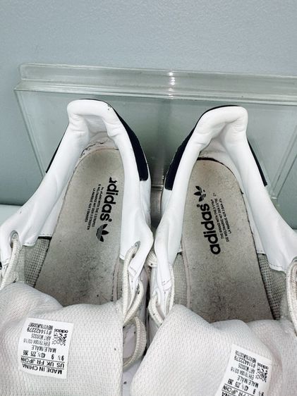 รองเท้า Adidas Sz.9.5us43.5eu27.5cm รุ่นStan Smith สีขาว สภาพสวยงาม ไม่ขาดซ่อม ใส่เที่ยวลำลองหล่อ รูปที่ 12