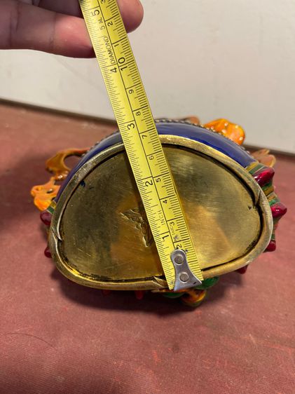 เทพเจ้าไฉ่ซิงเอี๊ย ธิเบตทองเหลือง รูปที่ 9