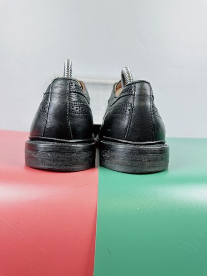 รองเท้าหนังแท้ The Frye Company Sz.12us46eu30cm สีดำ พื้นหนังเย็บ สภาพสวยมาก ไม่ขาดซ่อม ใส่เรียนทำงานได้ รูปที่ 4