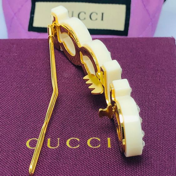 Gucci hair clip (67197) รูปที่ 8