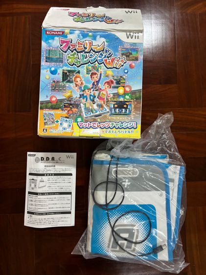 แผ่นเกมส์เต้น จอยเกมส์เต้น แผ่นเกมส์ Wii Wii ของใหม่ ของแท้ จาก ญี่ปุ่น กล่องครบ ครับ รูปที่ 3