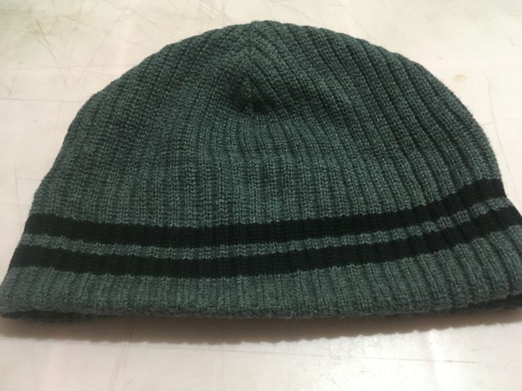 หมวกไหมพรม สีเทาเข้ม รูปที่ 3